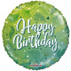 ECO ONE Balloon - Birthday Green Motifs (18 inch)