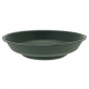 Dark Green Floral Bowl