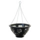 Plastic Black Hanging Basket (14 inch)