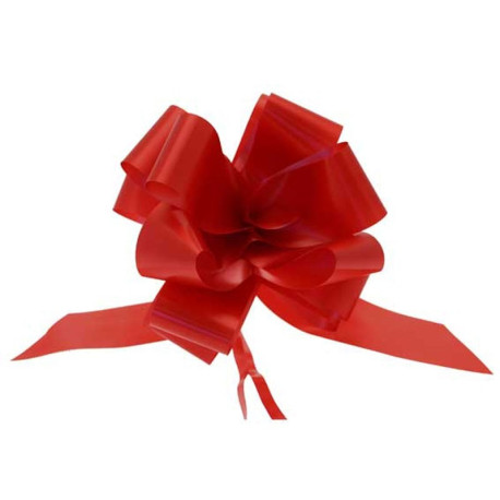 Super Red Pull Bow 50mm