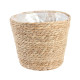 23cm Round Natural Seagrass Basket