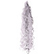 Metallic Silver &amp; White Balloon Tassel