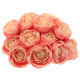 Tea Rose Bunch Pink 40cm