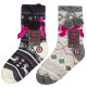 Girls Fairisle Lounge Sock