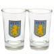 Aston Villa FC 2pk Shot Glass Set