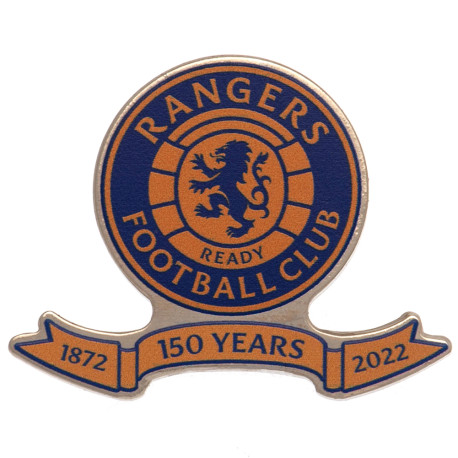 Rangers FC 150 Years Pin Badge