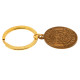 Rangers FC Antique Gold Ready Crest Keyring