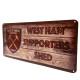 West Ham United FC Shed Sign