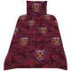 West Ham United FC Player Camo Single Duvet Set