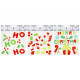 Christmas Gel Window Stickers (Assorted)