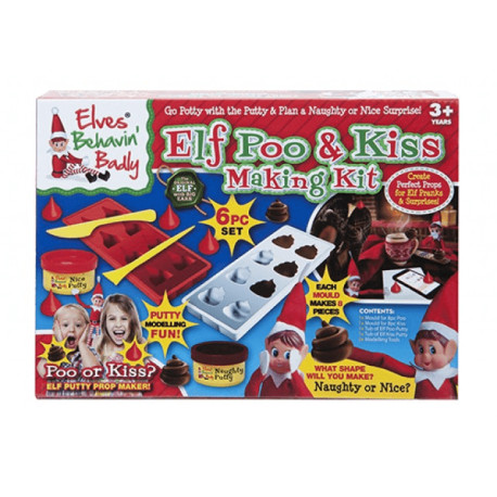 6 Elf Design Poo & Kiss Making Kit