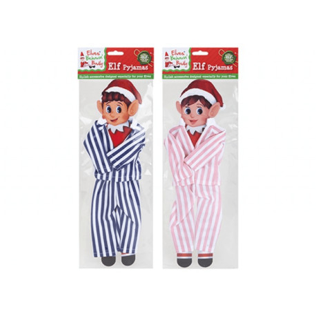 Striped Pyjamas For Elf (Assorted)