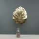 Gold Metallic Monstera leaf (Medium)