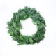 75cm Deluxe Evergreen Wreath (190 Tips)