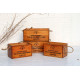 Set of 4 Coffee Crates with Rope