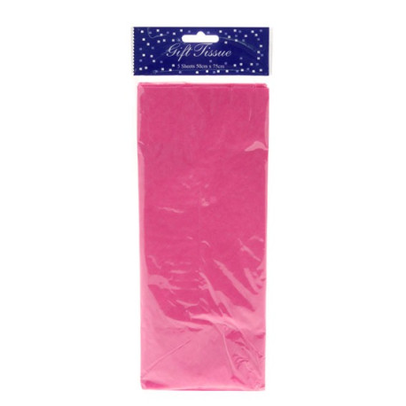 Pink Tissue Paper Pack 5 Sheets