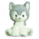 8 Inch Glitzy Tots Husky Dog