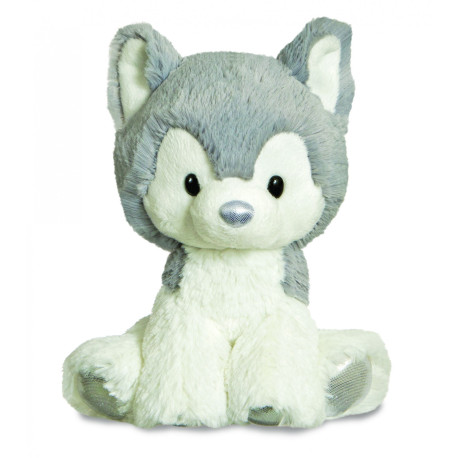 8 Inch Glitzy Tots Husky Dog