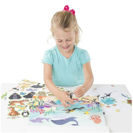 Reusable Habitats Sticker Pad by Melissa and Doug