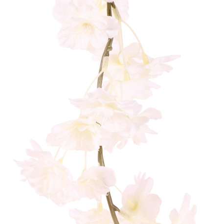 2.1m White Blossom Garland