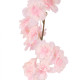 2.1m Blossom Garland Pink