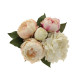 Peony Bouquet Cream &amp; Pink