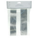 Silver Wedding Car Ribbon &amp; 3xBows