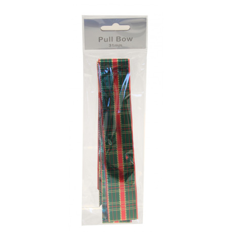 Tartan Pull Bow 31mm