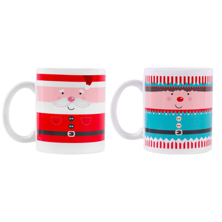 Santa/Elf Mug (Assorted)