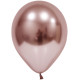 Rose Gold Chrome Latex Balloon - 12 inch (Pk 50)