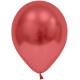 Red Chrome Latex Balloon - 12 inch (Pk 50)