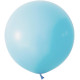 Macaron Blue Jumbo Latex Balloon - 24 inch (Pk 3)