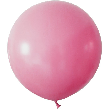 Pink Jumbo Latex Balloon - 24 inch (Pk 3)