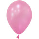 Pink Metallic Round Latex Shape Balloon - 5 inch (Pk 100)