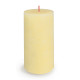 Sunny Yellow Bolsius Rustic Shine Candle (130mm x 68mm)