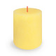 Butter Yellow Bolsius Rustic Shine Candle (80 x 68mm)