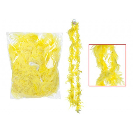 Yellow Feather Boa (1.5m)