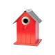 Assorted Colourful Bird Houses (H22 x W16 x D15cm)