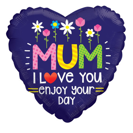 Mum I Love You Balloon (18 Inch)