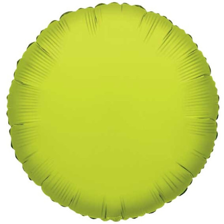 Lime Green Circle Balloon