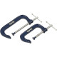 Clarke CHT840 2 Piece 4&quot; And 6&quot; G-clamp Set