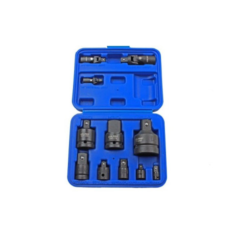 US Pro 11 Pc Impact Socket Adaptor and Universal Joint Set