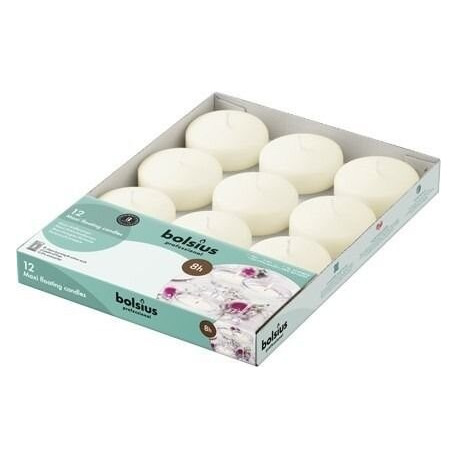 Bolsius Maxi Ivory Floating Candles (x12)