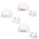 Cream Baby Hat &amp; Bootee Set - New Baby