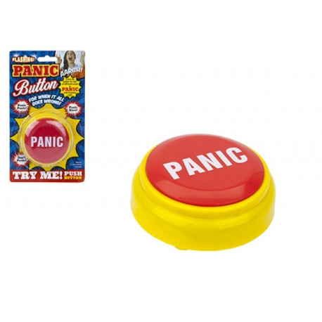 Novelty Flashing Panic Button