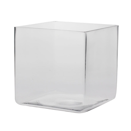 18 x 18 x 18cm Glass Cube