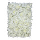 Cream Hydrangea Flower Wall with Roses 40x60cm