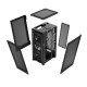 Corsair 2000D Airflow Mini ITX Gaming Case, Steel Mesh Panels, Up to 8x Fans, Triple-Slot GPU Support, USB-C, Requires SFX/SFX-L