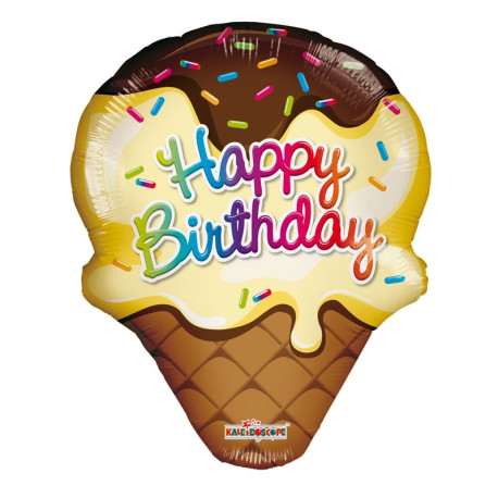 14""  Ice Cream Cone Balloon