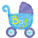 14&quot;&quot; Baby Boy Stroller Balloon